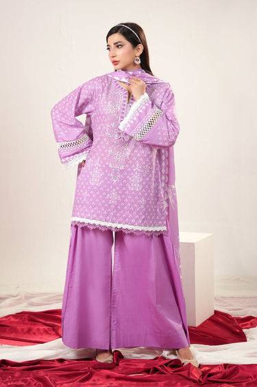 3 Piece - Printed Lawn Suit - Prime Point Store