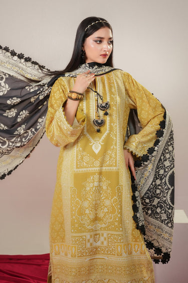 3 Piece - Printed Lawn Suit - Prime Point Store