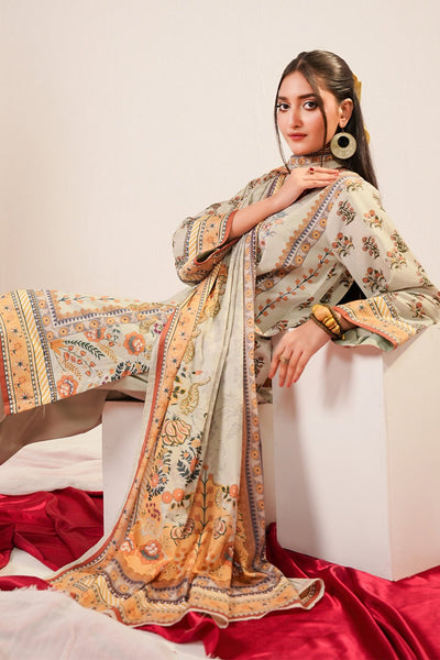 3 Piece - Printed Lawn Suit - Prime Point Store