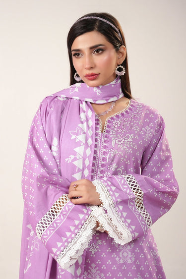 3 Piece - Printed Lawn Suit - Prime Point Store