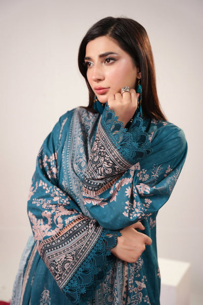 3 Piece - Printed Lawn Suit - Prime Point Store