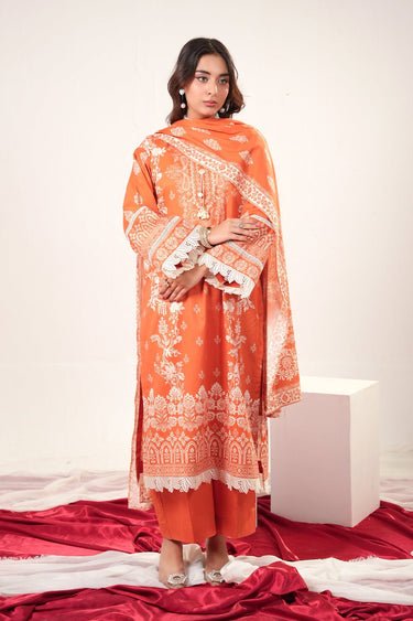 3 Piece - Printed Lawn Suit - Prime Point Store