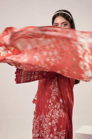 3 Piece - Printed Lawn Suit - Prime Point Store