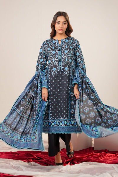 3 Piece - Printed Lawn Suit - Prime Point Store