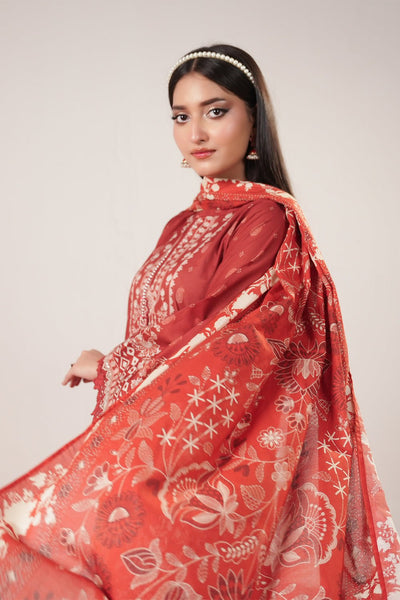 3 Piece - Printed Lawn Suit - Prime Point Store