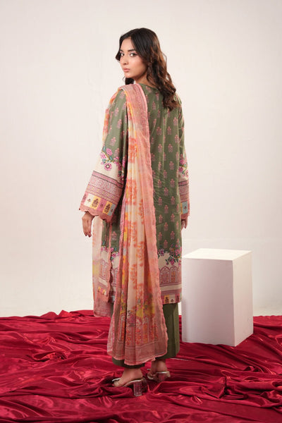 3 Piece - Printed Lawn Suit - Prime Point Store