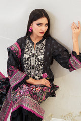 3 Piece - Printed Lawn Suit - Prime Point Store