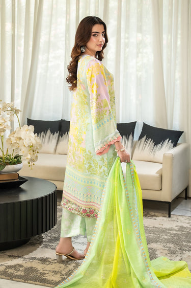 3 Piece - Printed Silk Suit - Prime Point Store