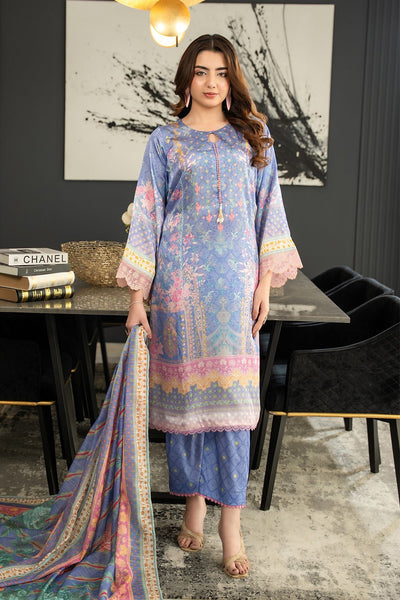3 Piece - Printed Silk Suit - Prime Point Store