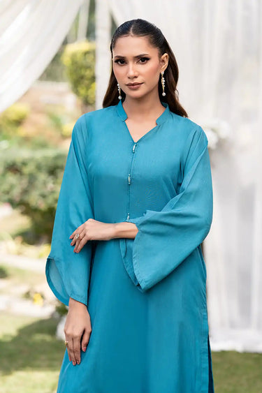 2 Piece - Dyed Silk Suit