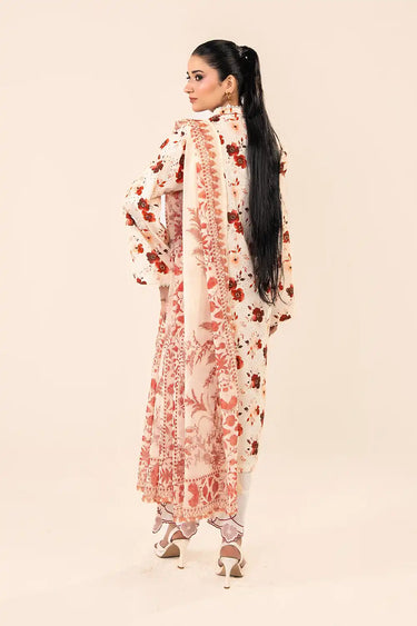 3 Piece - Printed Chikankari Suit