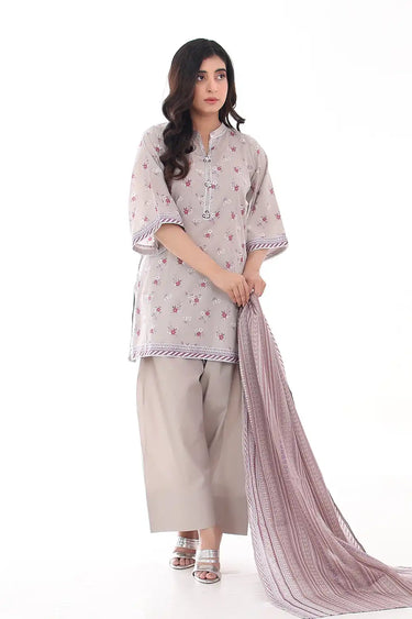 3 Piece - Printed Lawn Suit