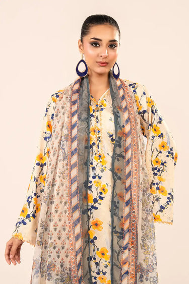 3 Piece - Printed Chikankari Suit