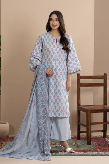 3 Piece - Printed Lawn Suit