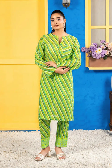 2 Piece - Printed Khaddar Suit