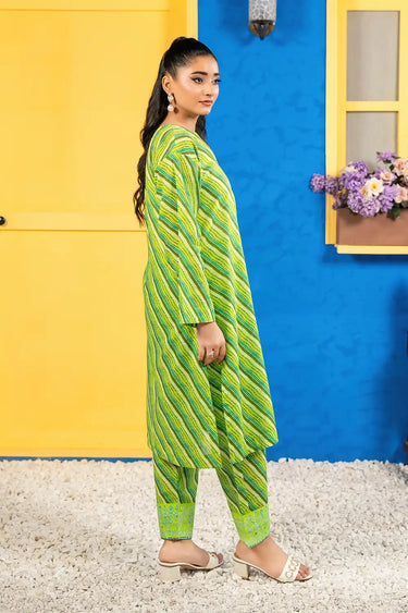 2 Piece - Printed Khaddar Suit