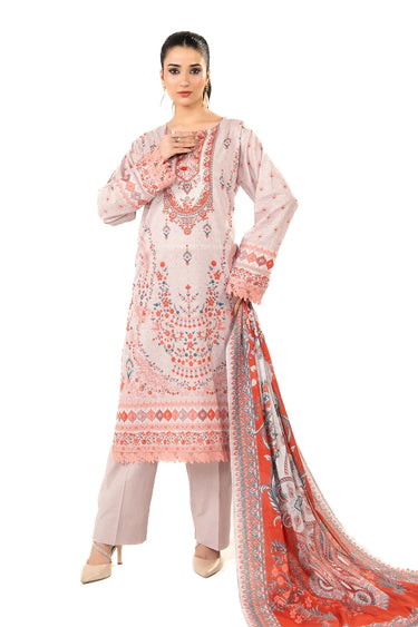 3 Piece - Printed Lawn Suit
