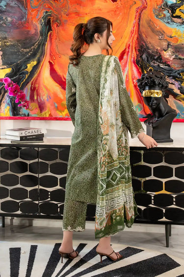 3 Piece - Embroidered Lawn Suit