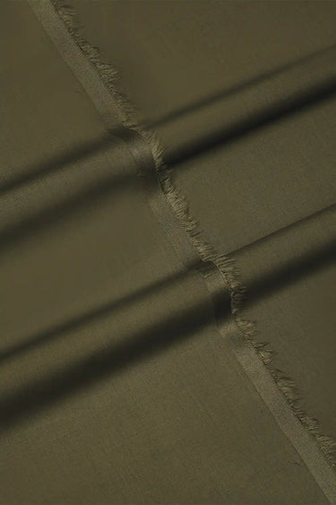 Men's Blended Fabric Suit – Olive