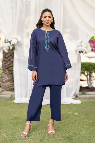 2 Piece - Dyed Cambric Suit