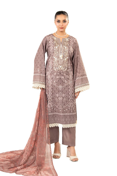 3 Piece - Embroidered Lawn Suit