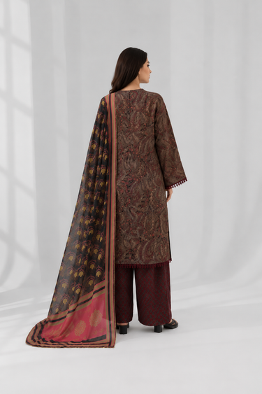3 Piece - Printed Lawn Suit
