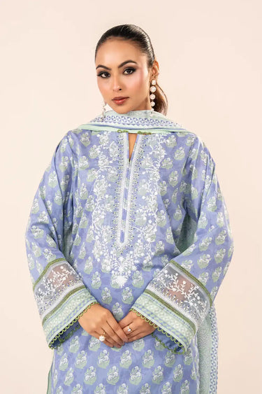 3 Piece - Embroidered Lawn Suit