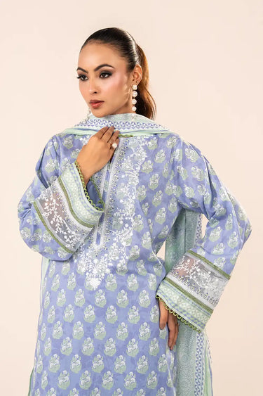 3 Piece - Embroidered Lawn Suit