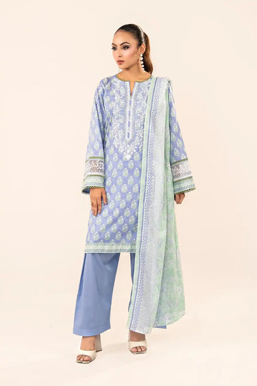 3 Piece - Embroidered Lawn Suit