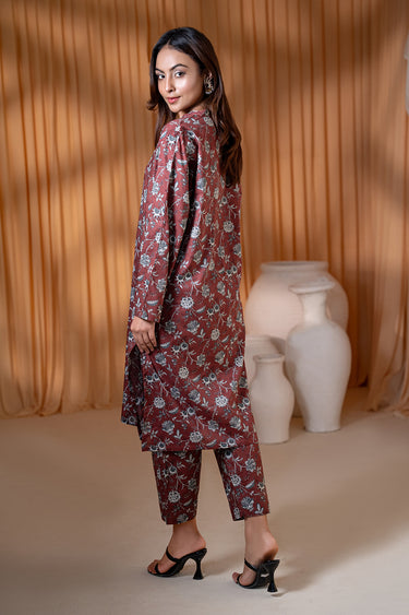 2 Piece - Printed Cotton Lawn Suit