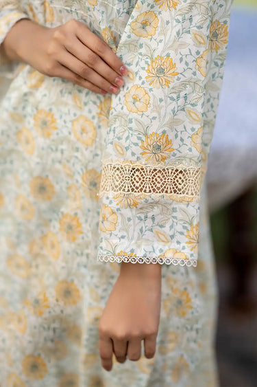3 Piece - Printed Printkari Suit