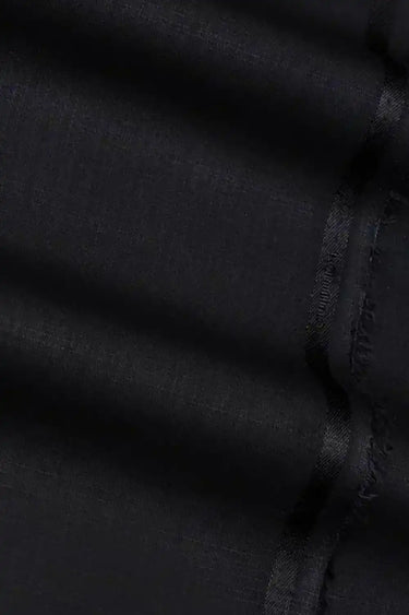 Men's Luxury Textured Blended Unstitched Fabric - DARK GREY