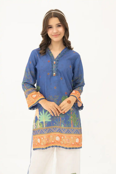 2 Piece - Printed Texture Suit