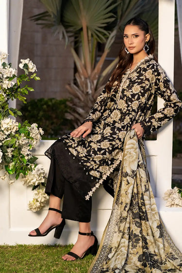 3 Piece - Printed Lawn Suit