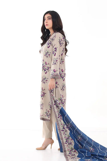 3 Piece - Printed Lawn Suit