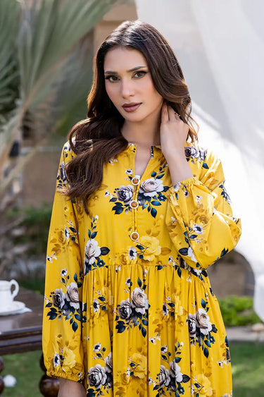 2 Piece - Printed Cambric Suit