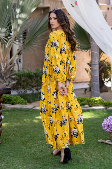 2 Piece - Printed Cambric Suit