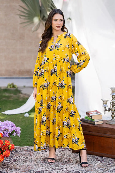 2 Piece - Printed Cambric Suit