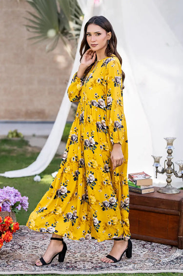 2 Piece - Printed Cambric Suit