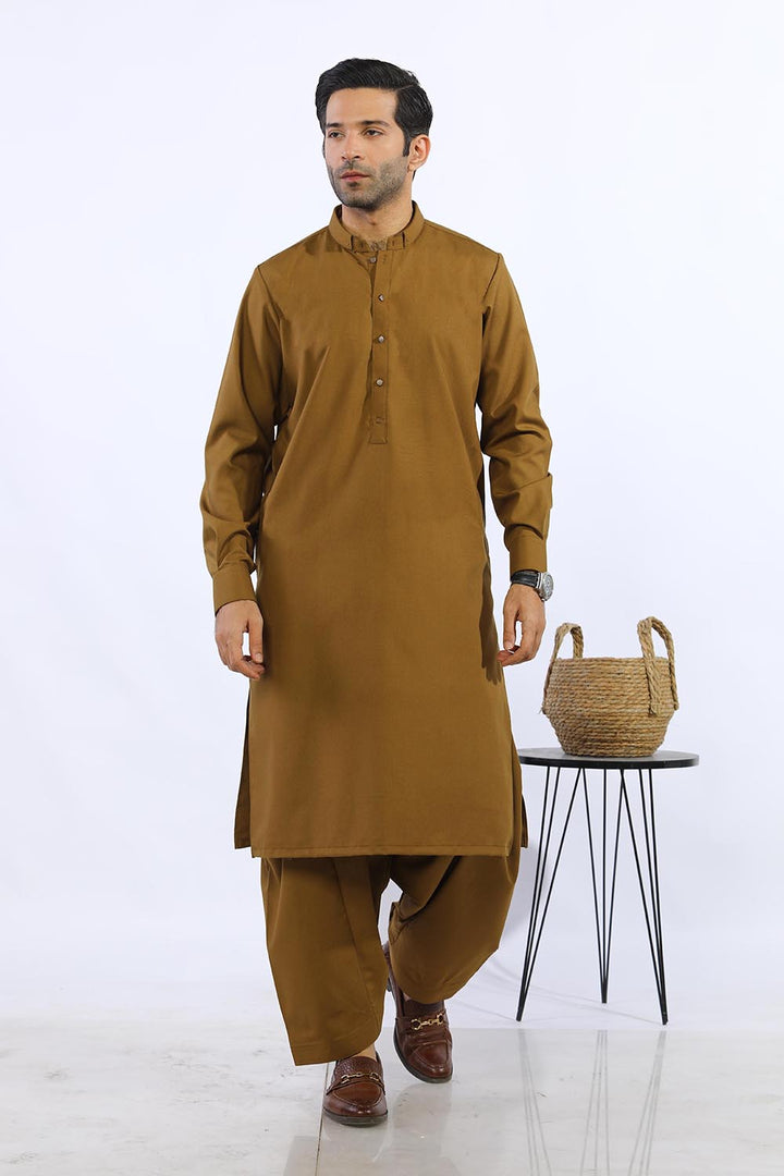 Mustard Wash & Wear Shalwar Kameez - Prime Point Store