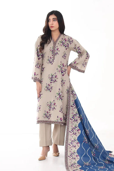 3 Piece - Printed Lawn Suit