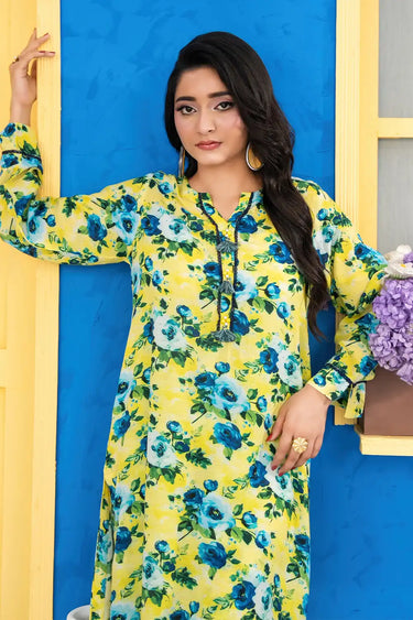 2 Piece - Printed Lawn Suit