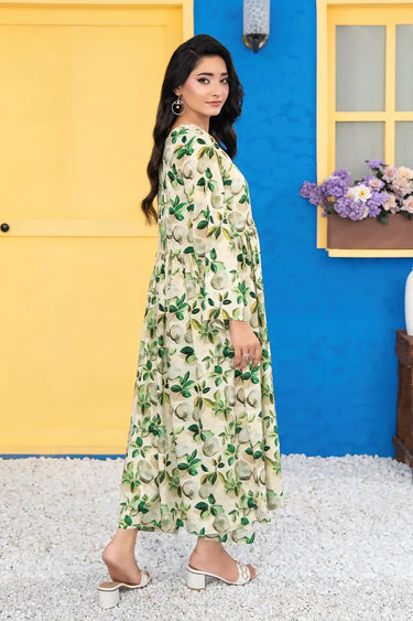 2 Piece - Printed Linen Suit