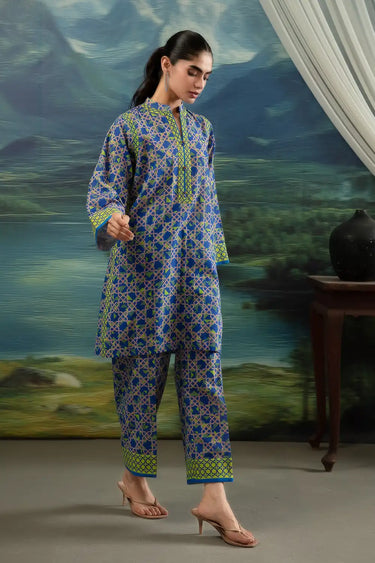 2 Piece - Printed Lawn Suit