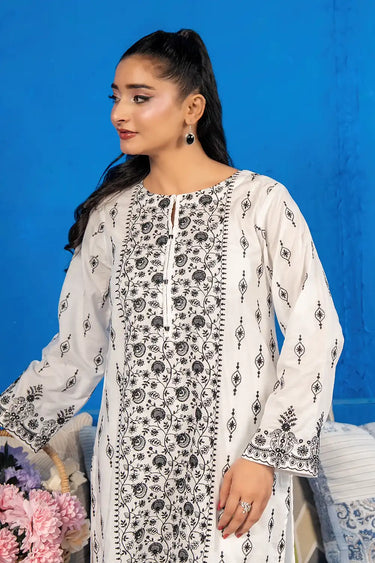2 Piece - Embroidered Suit