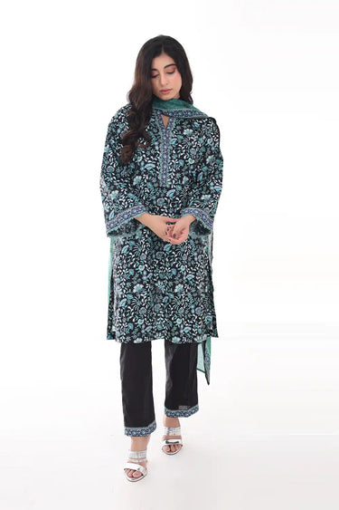 3 Piece - Printed Lawn Suit