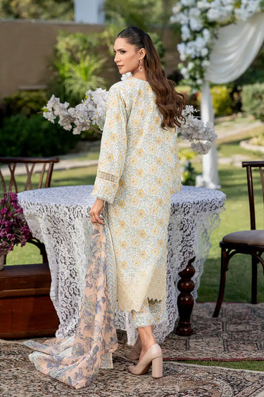3 Piece - Printed Printkari Suit