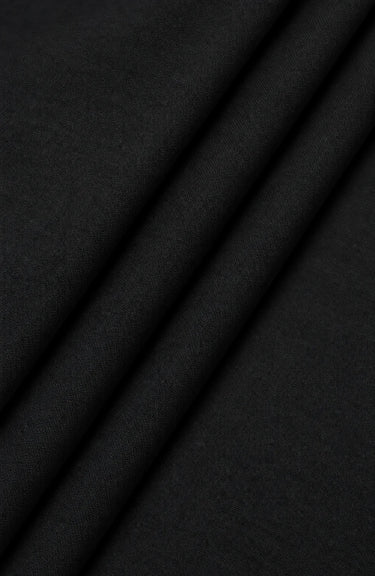 Men's Unstitched Cotton Fabric - BLACK