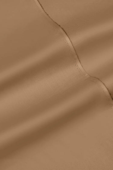 Men's Unstitched Cotton Fabric - CAMEL
