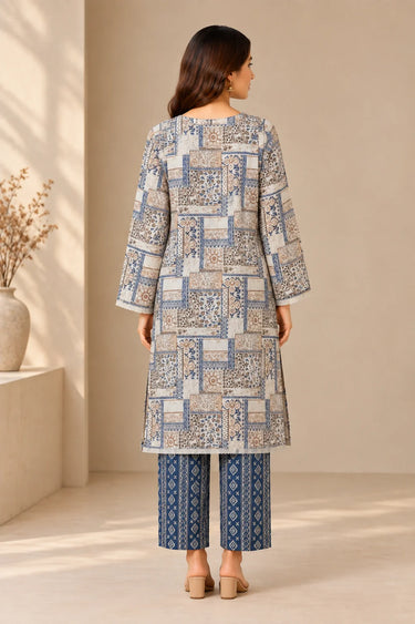 2-PIECE - PRINTED CAMBRIC SUIT